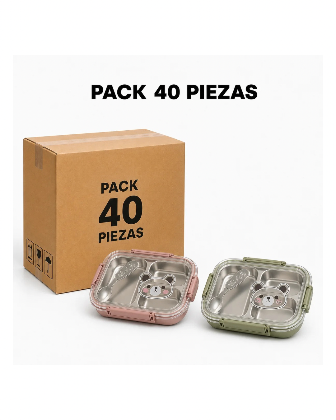 Pack Tupper Térmico B2 (40 Piezas)