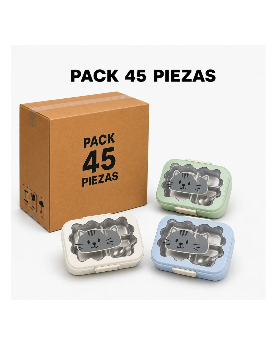 Pack Tupper Térmico B1 (45 Piezas)
