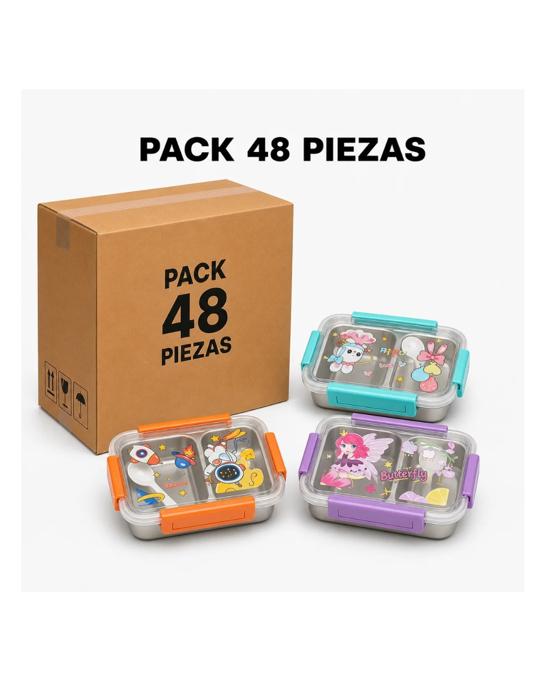 Pack Tupper Térmico B4 (48 Piezas)