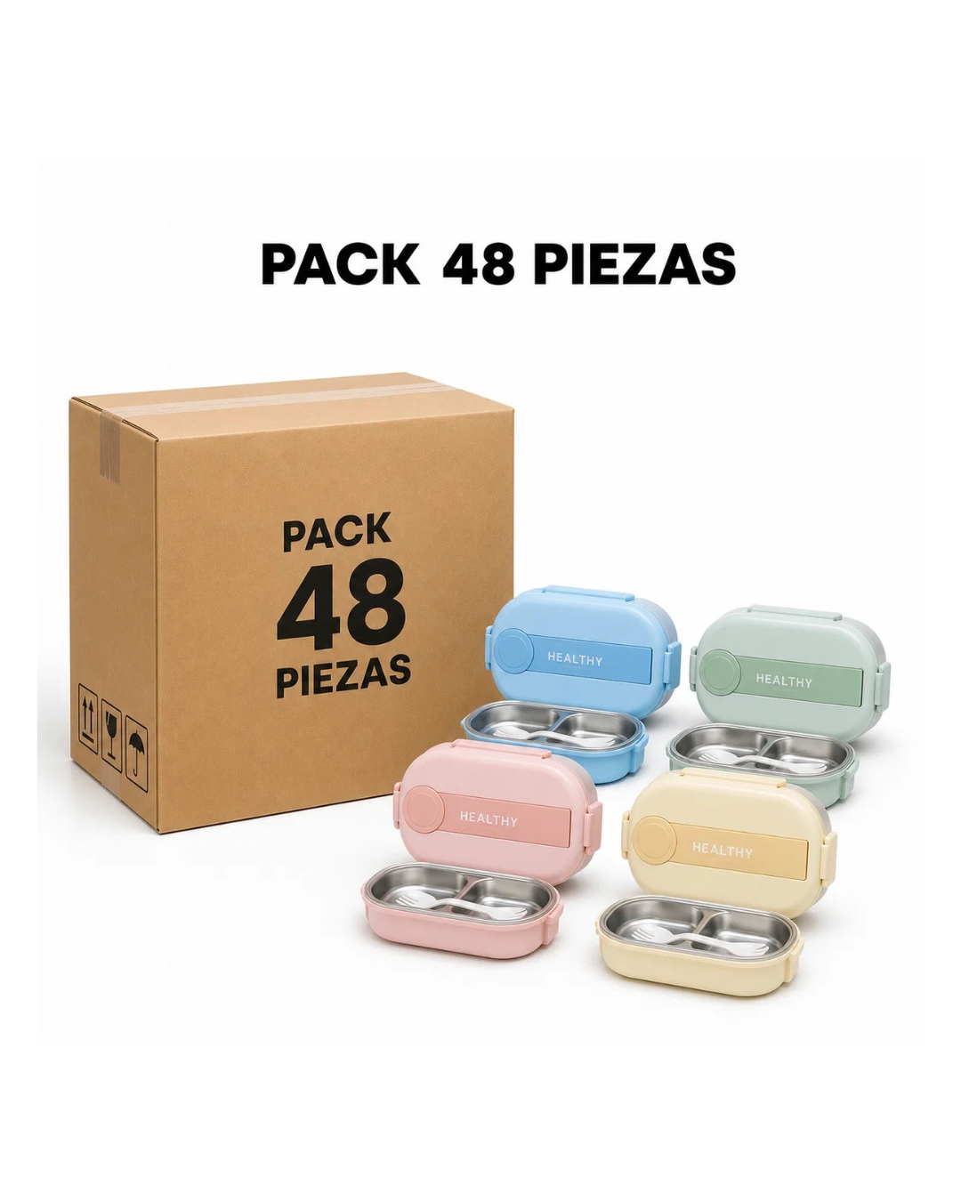 Pack Tupper Térmico C9 (48 Piezas)