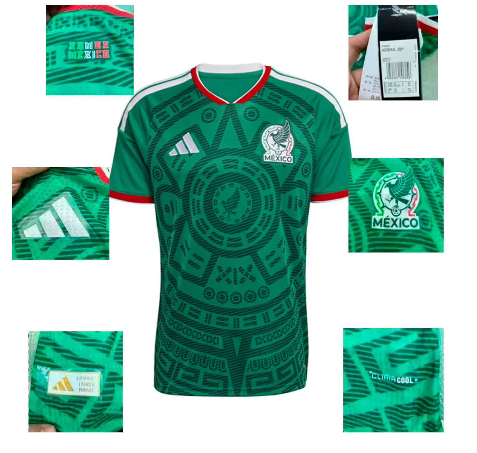 Jerseys selección Mexicana edición 1.1