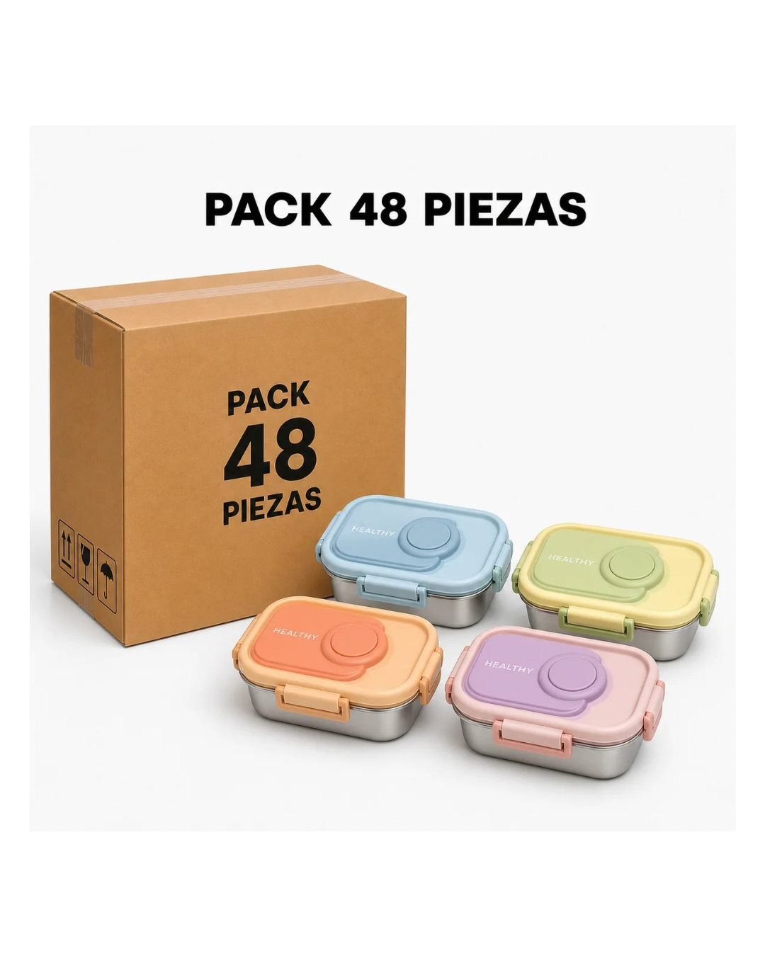 Pack Tupper Térmico C10 (48 Piezas)