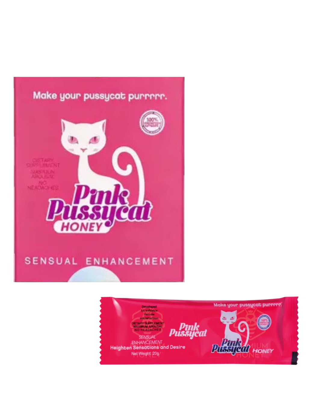 Pink Kitty Honey 12 pzas